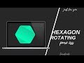 Creative  Hexagon Rotate On Hover | HOVER EFFECT | PURE CSS & HTML