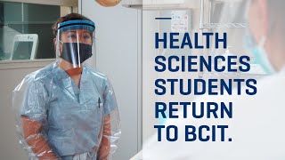 Health Sciences students return to BCIT