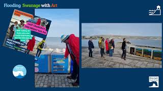 Flooding Swanage with Art   a coastal community project