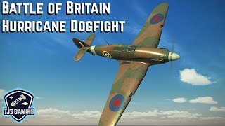 Hurricane Dogfight in the Battle of Britain! IL2 Sturmovik WWII Historic Flight Simulator