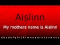 Here I will show you how to say 'Aislinn' with Zira.mp4