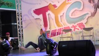 20140607 第二屆 TYC 全國街舞大賽 Judge Solo -- Chack (Top Coalition)