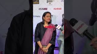 Supriya Pathak feels LOVED as she graced the 67th Wolf777News Filmfare Awards#shorts #supriyapathak