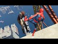 GTA 5 Water Ragdolls | SPIDERMAN Jumps/Fails ep.16 (Euphoria physics | Funny Moments)