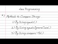 How to Compare Two Strings in Java | String Comparison Simplified