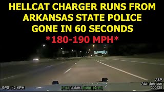 Dodge Charger Hellcat outruns Arkansas State Police - Until next time?