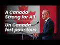 A Canada Strong for All • Un Canada fort pour tous