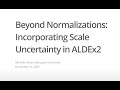 Beyond Normalizations: Incorporating Scale Uncertainty in ALDEx2 | Michelle Nixon, PhD, Penn State