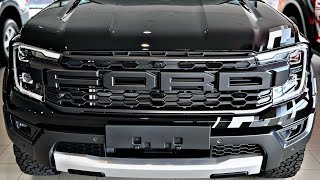 (2023) All New Ford Ranger Raptor Black | interior & exterior details (Luxury Offroad Monster Truck)