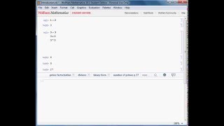Introduction to Mathematica 10
