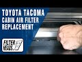 How to Replace Cabin Air Filter 2021 Toyota Tacoma AQ1045