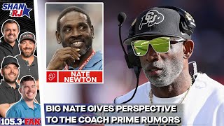 Nate Newton Gives Perspective On Deion To Cowboys Rumors, Who He Thinks Dallas Will Hire | Shan \u0026 RJ