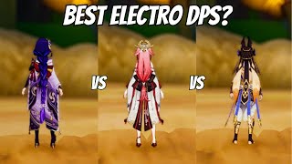 Yae Miko Rerun!! Who Is The Best Electro Dps || Showcase {Genshin Impact}