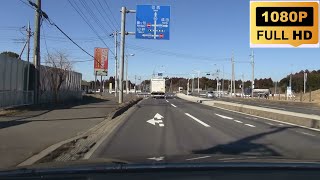 Driving Japan 1080p Japan National Route 464（from Matsudo）①：Narita → Inzai 2013-02-16