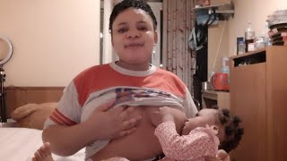 BREASTFEEDING MUM VLOG PREGNANT NIGERIAN FAMILY BABY NO ... #3 😭