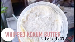 D.I.Y. Whipped Kokum Butter ( for hair and skin)