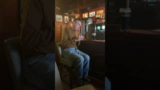 Tin Whistle player Paddy Joes