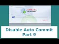 How to Enable and Disable Autocommit in SQL Developer - Part 9
