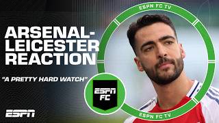 'A PRETTY HARD WATCH' 😬 Don Hutchison weighs in on Arsenal's victory over Leicester City | ESPN FC