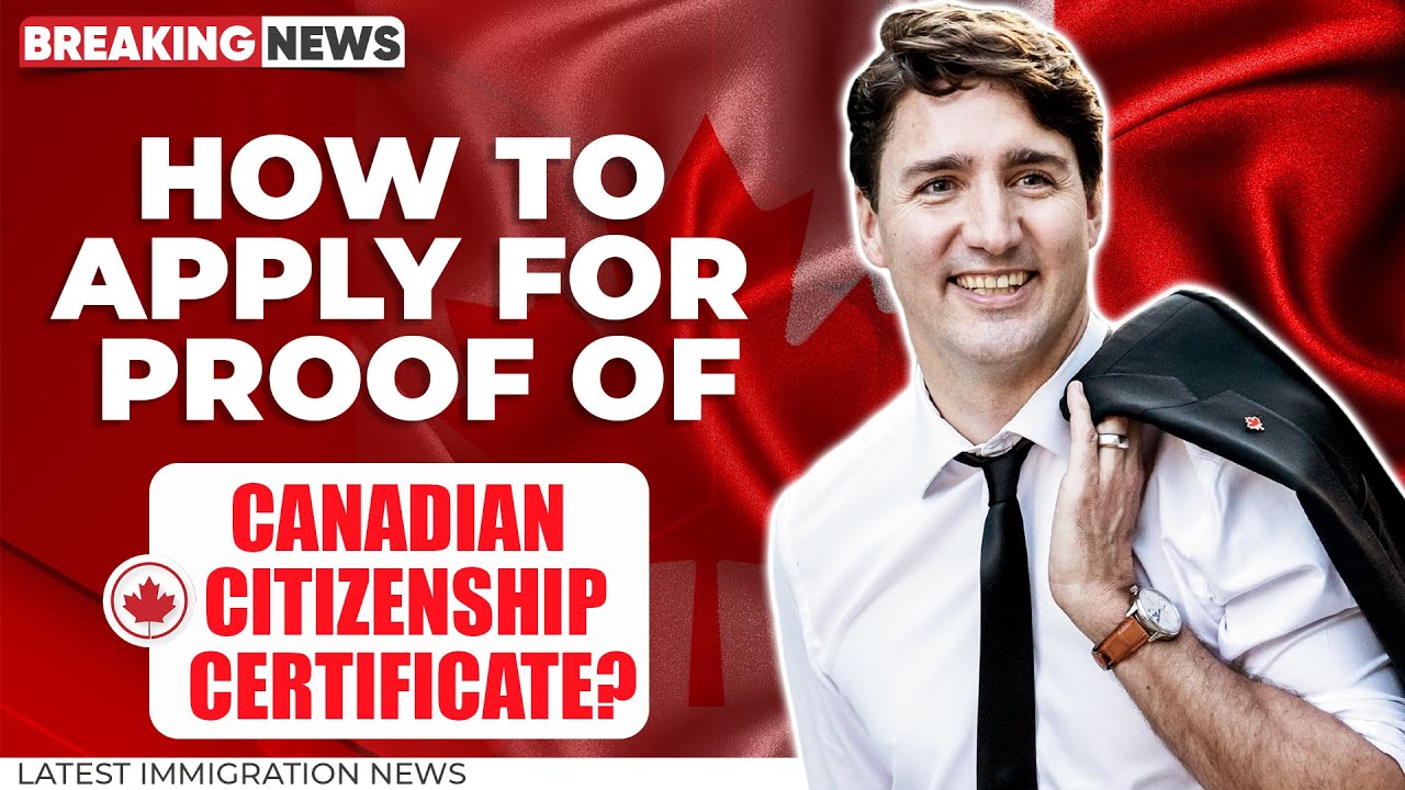 Great News : How To Apply For Proof Of Canadian Citizenship Certificate ...