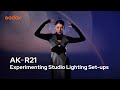 AK-R21 | Experimenting Studio Lighting Set-ups