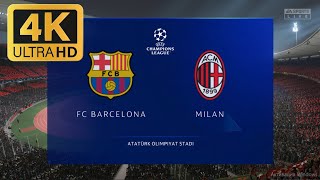 FIFA 23 - FC BARCELONA VS AC MILAN - UEFA CHAMPIONS LEAGUE FINAL