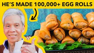 😍 How to make the PERFECT Egg Roll (春捲)