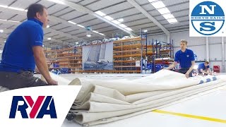 How Sails Are Made - Behind the Scenes at the MEGA Loft with North Sails