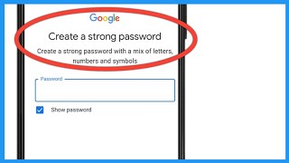 Create A Strong Password | Create A Strong Password Kaise Banaye
