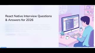 React Native Interview Questions & Answers 2026 | Beginner to Pro Guide | PART 1