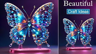 Plastic Bottle Craft Ideas | DIY Easy Butterfly | Best Out Of Waste 💡😍