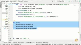 5. Default Constructor Parameters in Python - Python Object Oriented Programming