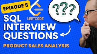 SQL Coding Interview Question for Data Analyst - Leetcode Medium problem and solution