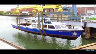 Klussen aan de boot - De Blauwe Reiger