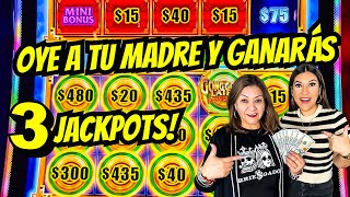 ✅ GANÉ 3 JACKPOTS CON MI MAMA EN EL CASINO #gambling