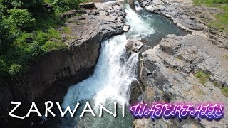 Zarwani Waterfall Drone View - 4k - Gujarat