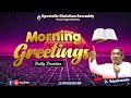 MORNING GREETINGS | 29th NOVEMBER 2024 | Pr Balasubramonian - ACA PNM