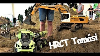 RC Trucks and Excavators / HRCT show at Tamási / series intro