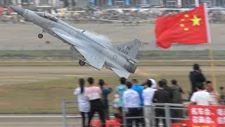 JF-17 Pakistan Air Force Stunning Performance in China ! Airshow China 2018 珠海航展2018