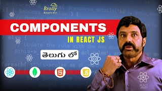 Components in React JS | Functional & Class Components | React JS Tutorials | Brolly Academy