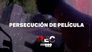 PERSECUCIÓN DE PELÍCULA - CHOCAN Y LOS DETIENEN - #REC