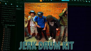 *free* jerk x hoodtrap drum kit 2024 "jerkology" by ceaser2k and smokemane