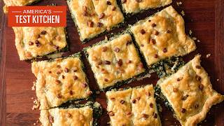 How to Make Parmesan Swiss Chard Pie (Erbazzone) | America's Test Kitchen (S24 E4)