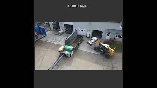 Mizar baler processing full size truck