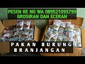 Pakan burung branjangan HW premium dan Hw reguler