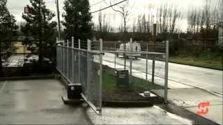 SlideSmart DC™ Gate Operator Installation (Solar model available) by HySecurity