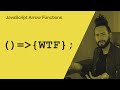 The ONLY JavaScript Functions Video You'll Ever Need to Watch + 1 GOTCHA About Them You NEED To Know