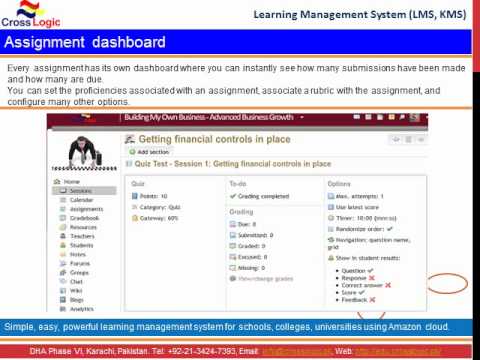 CrossLogic Learning Management System CrossLogic Learning Management System