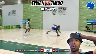 Timbo VS Tywan | World Wallball Championship 2024 * SEMIS MATCH 1/2 *