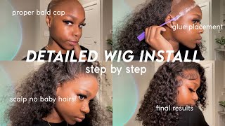 Super Affordable Water Wave Bob | Detailed Wig Install Tutorial | OQ Hair